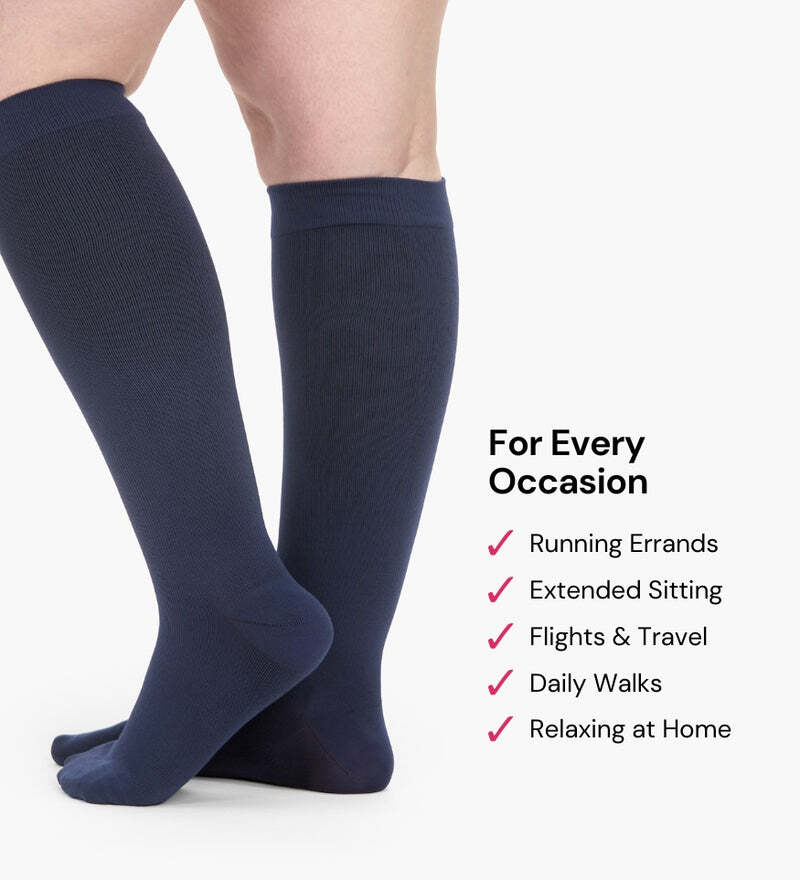 Everstride Advanced Wide Compression Socks For Pain Relief